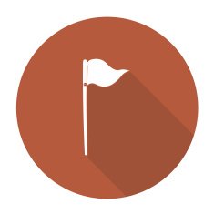 Flag hole
