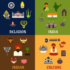 Indian culture religion and national icons