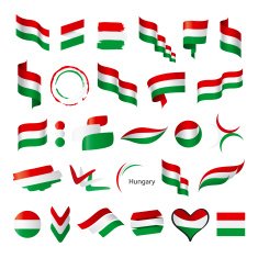 biggest collection of vector flags Hungary N2