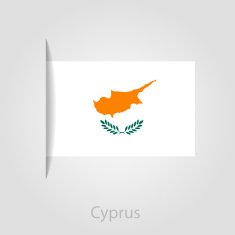 Cyprus flag vector illustration