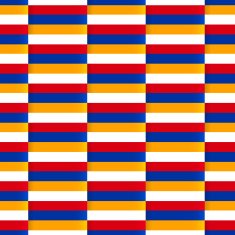 Seamless vector pattern with flag of Armenia