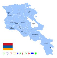 map of armenia N2