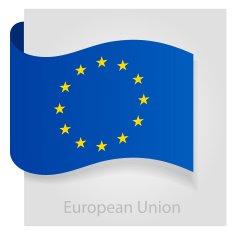 European Union flag vector illustration N2