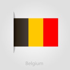 Belgium flag vector illustration