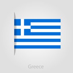 Greece flag vector illustration