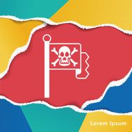 pirate flag icon