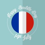 14th July Happy Bastille Day background N4