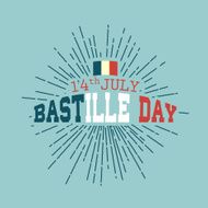 14th July Happy Bastille Day background N10