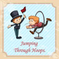 Idiom jumping through hoops