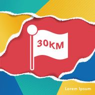 marathon flag icon