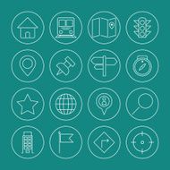 map icons set N4