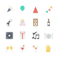 party icons set N2