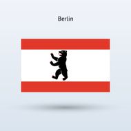 State of Berlin Flag (Germany)