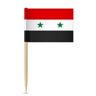 Syria flag Flag toothpick