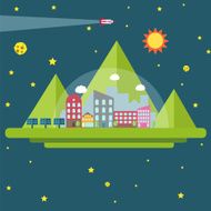 Conquest of space Future human colony Space elements