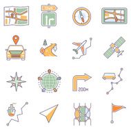 Map Icons Line N2