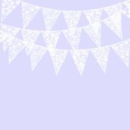 lace bunting