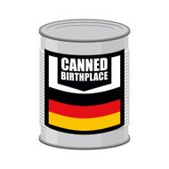 Canned birthplace Patriotic Preserved Part of mothe