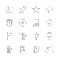 map icons set N5