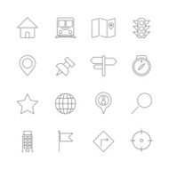 map icons set N6