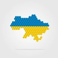 Map of Ukraine vector N2