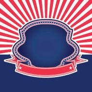 Happy independence day badge and label eps10