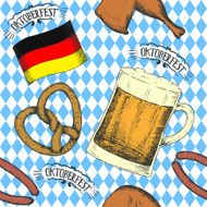 Oktoberfest vector illustration N2