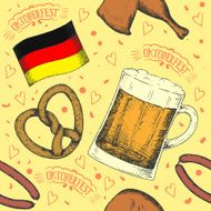 Oktoberfest vector illustration N3