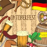 Oktoberfest vector illustration N6