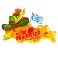 Oktoberfest celebration background
