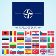 NATO Member Countries Flag