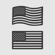 American Flag Vector N7