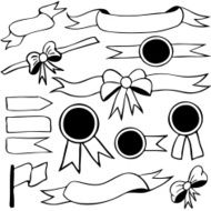 ribbons and banners