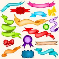 ribbons and banners N3