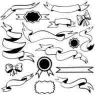 ribbons and banners N4