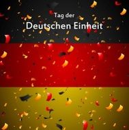 Day of German unity design Tag der deutschen Einheit N2