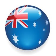 World Flag Button Australia