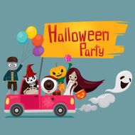 Halloween Ghost on Pickup