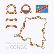 Colors of Democratic Republic the Congo