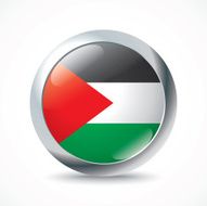 West Bank flag button