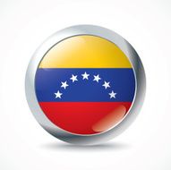 Venezuela flag button