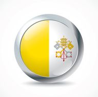 Vatican flag button