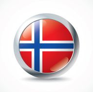 Svalbard flag button