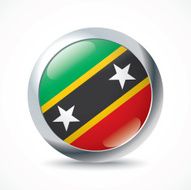 Saint Kitts and Nevis flag button