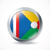 Reunion flag button