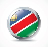 Namibia flag button