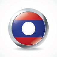 Laos flag button