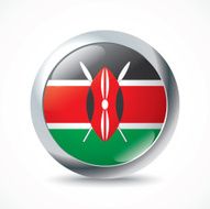 Kenya flag button