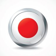 Japan Flag Button N2