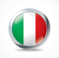 Italy flag button